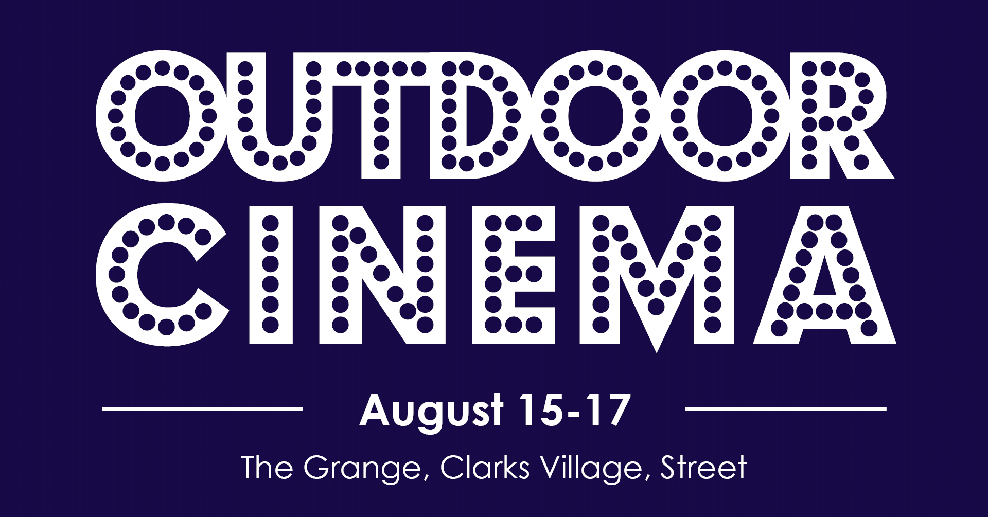 clarks village outdoor cinema